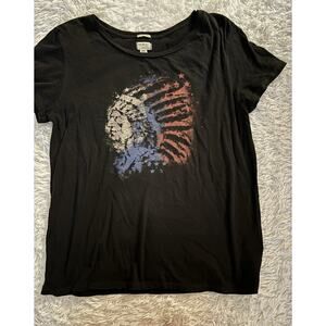 Denim & Supply Ralph Lauren Vintage “relaxed” Native American Tee.